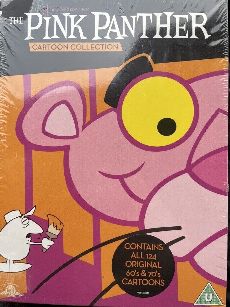 The Pink Panther Cartoon Collection DVD Blake Edwards. 124 Original Cartoons  as New | in Luton, Bedfordshire | Gumtree
