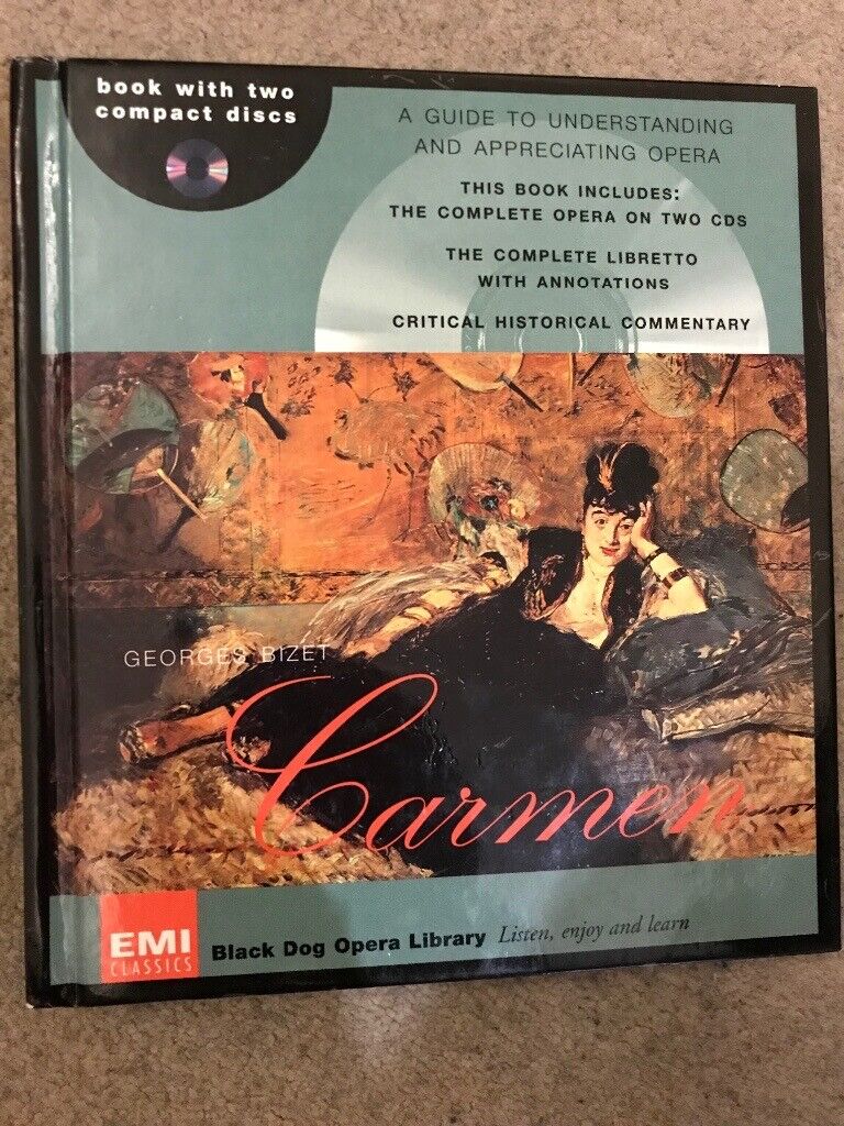 image for Carmen - two CD's and substantial book, EMI Black Dog edition.