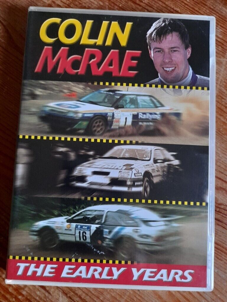 RARE COLIN McRAE DVD - THE EARLY YEARS - RARE RALLY DVD | in Lockerbie,  Dumfries and Galloway | Gumtree