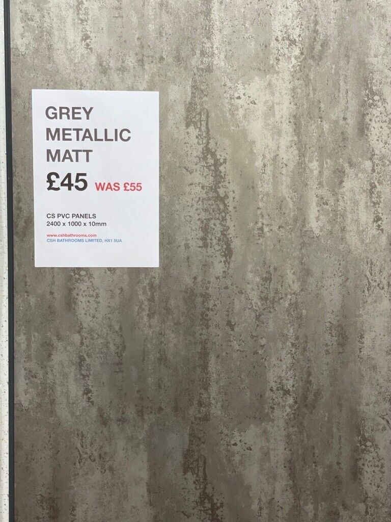 wet wall CS PVC PANELS 2400x1000x10mm, bathroom cladding, CSH Bathroom