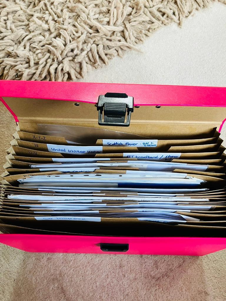 WHS Finances File Case 💕