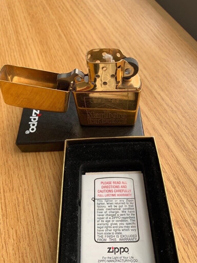  Rare Zippo brass lighter