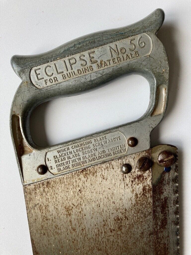 image for Vintage Eclipse 56 Metal Hand Saw 