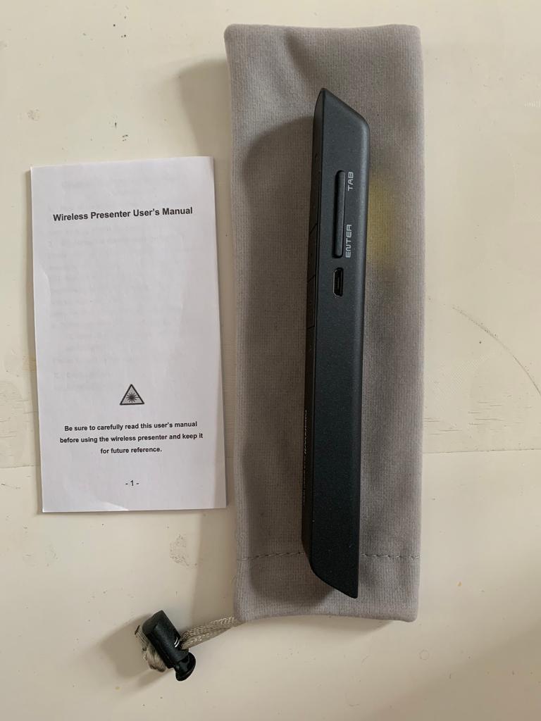 Norwii N79 green laser and wireless rechargeable presenter
