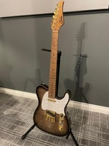 Suhr Tele Charcoal Burst with Gold hardware