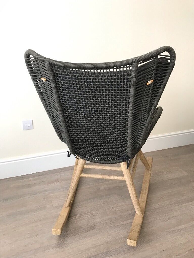 Modern looking rocking chair - Grey