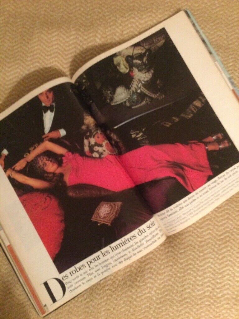 French Vogue 1973. Also Perfumes Book 1998 in French