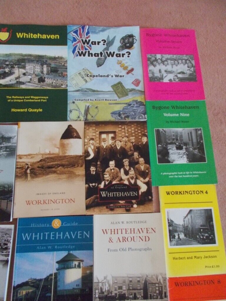 25 New Books Workington Whitehaven Now & Then Yesterday Old Photographs