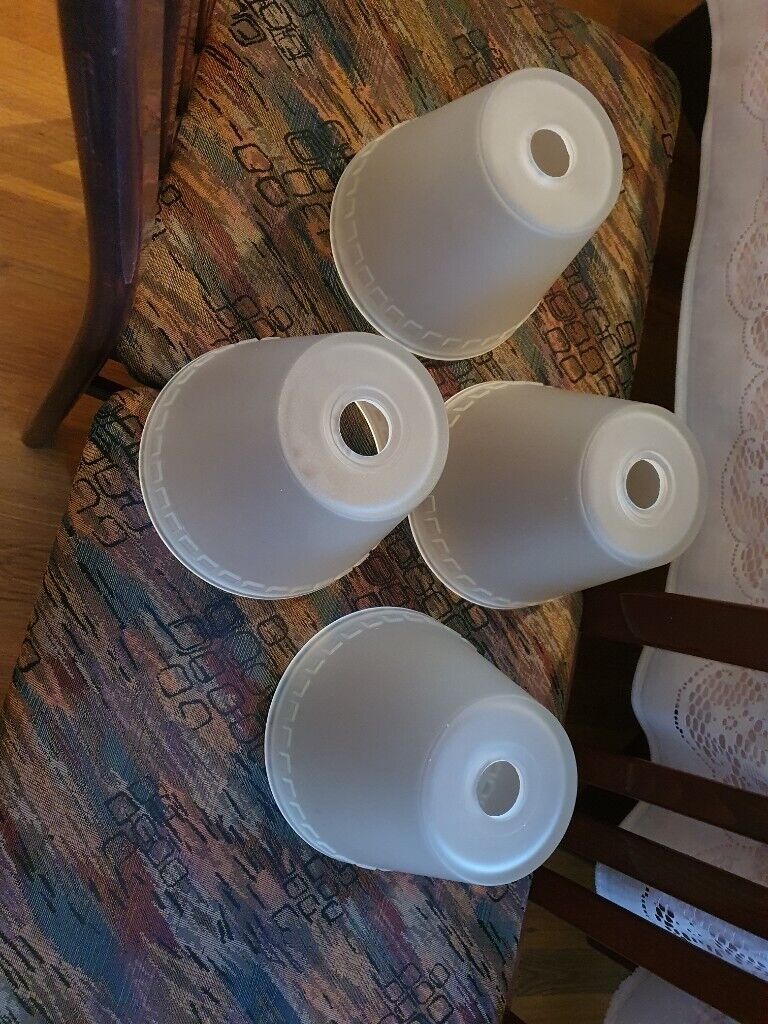 Ceiling Rose Light Shades set of 4