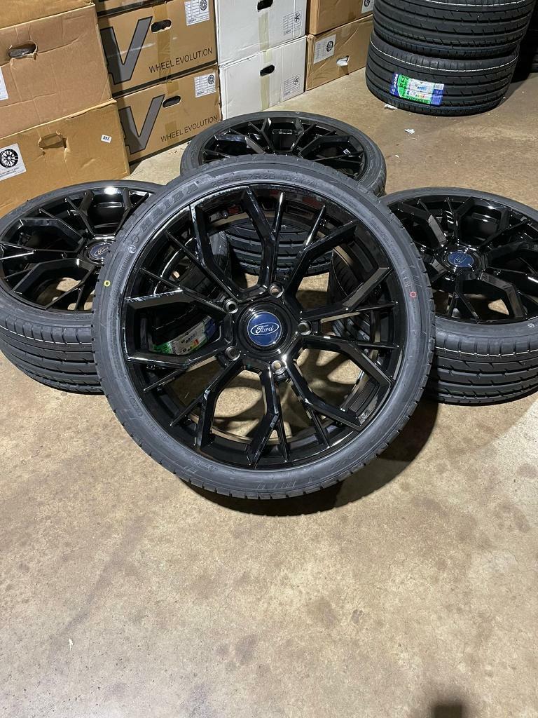 Brand new set of 20” alloy wheels and tyres Ford Transit Custom Mk7 Mk8 