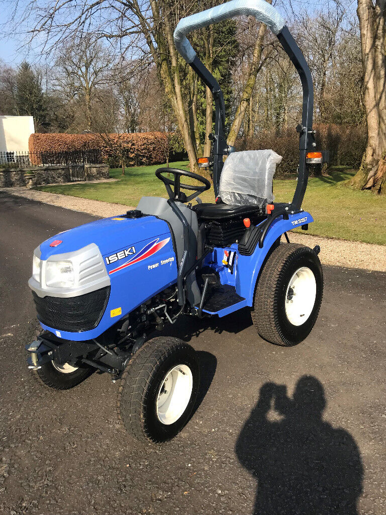 ISEKI TM 3187 COMPACT TRACTOR 2022. AS NEW 5HRS !!
