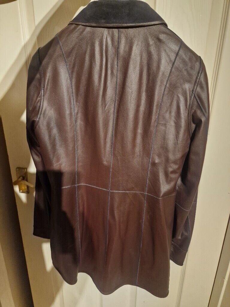 Leather jacket and coat