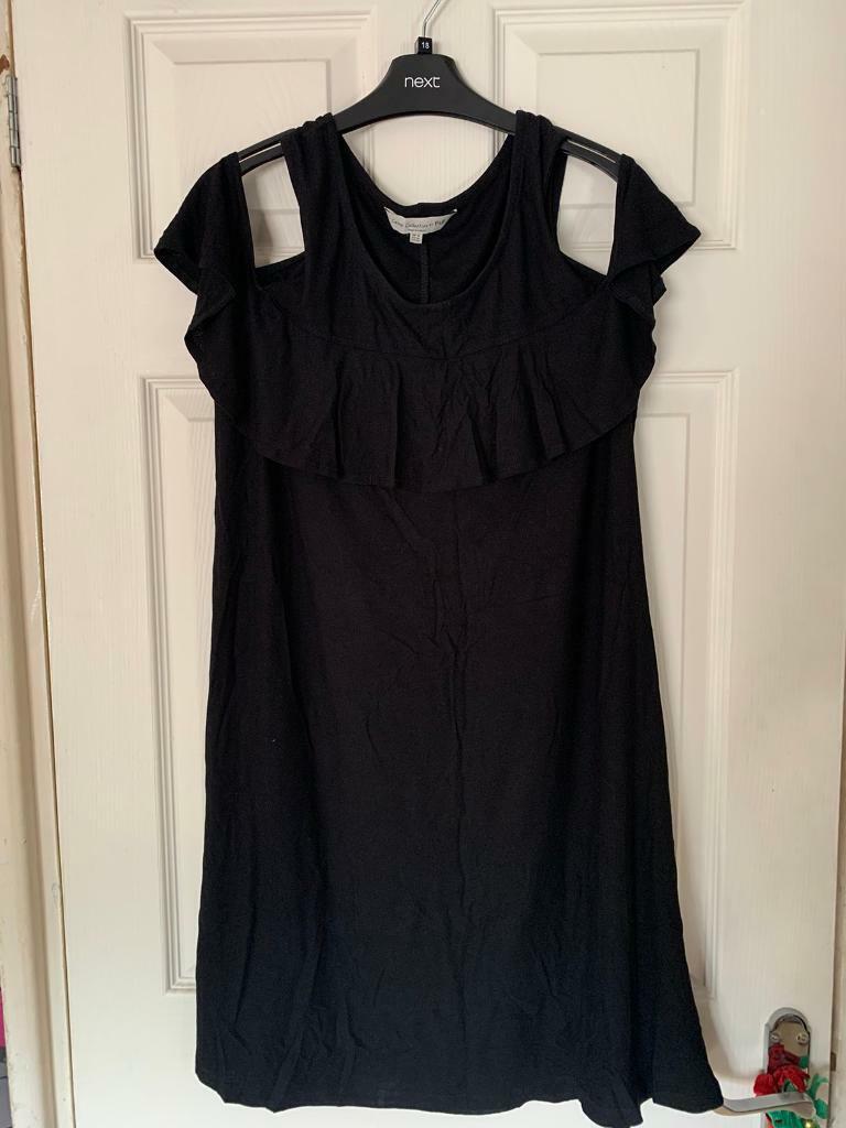 image for Black dress 14 £4