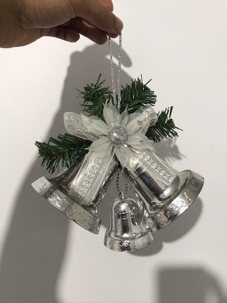Christmas silver bells