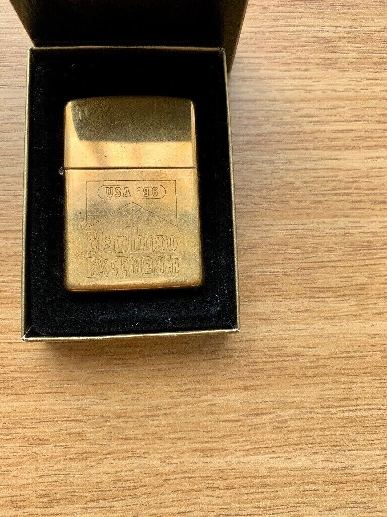  Rare Zippo brass lighter