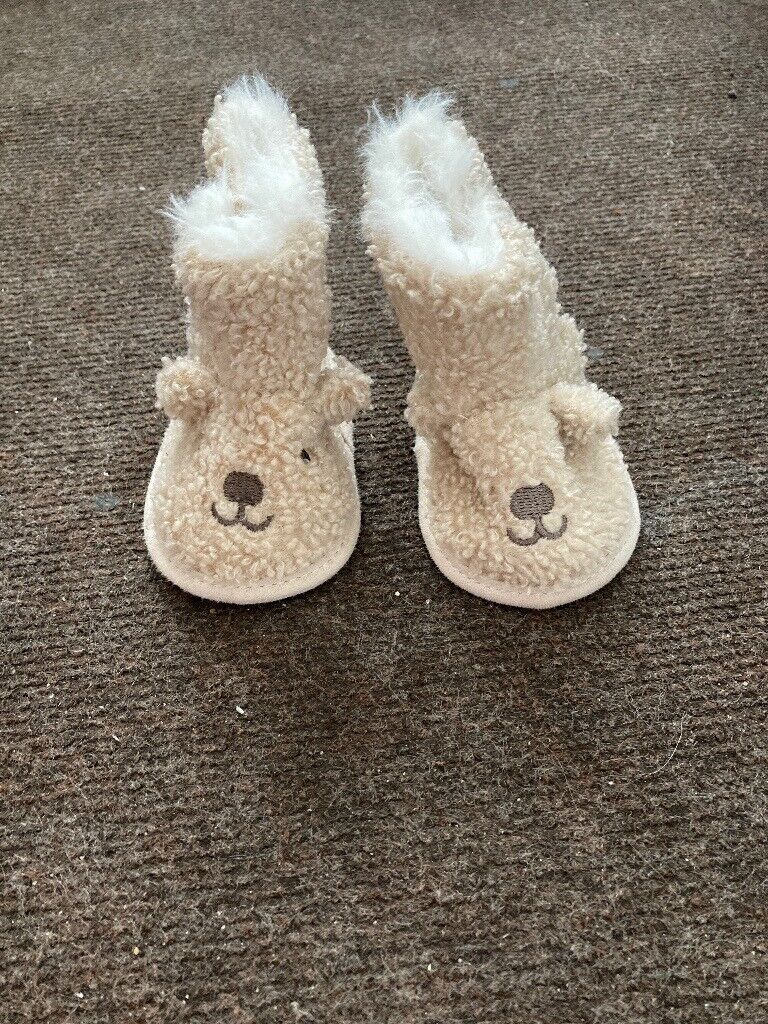Baby Bear Fleecy Boots