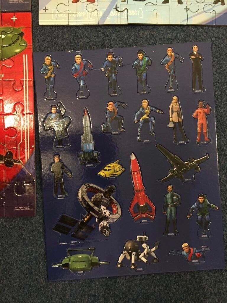 Thunderbirds 10 in 1 3D puzzles