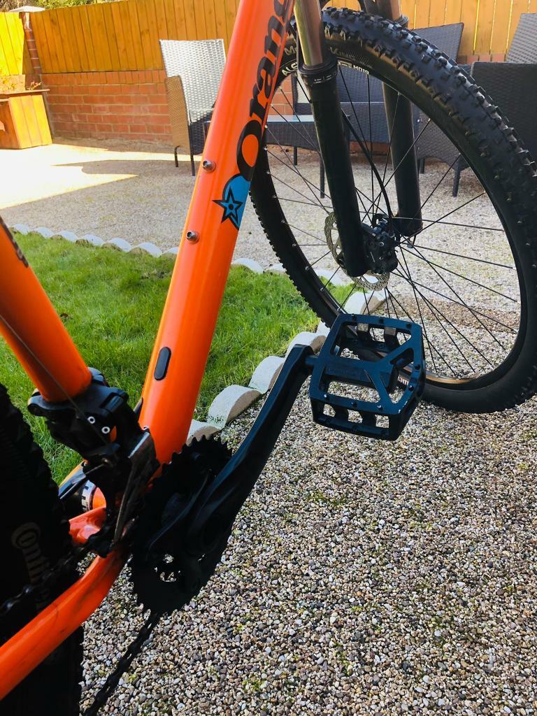 29er Orange Clockwork Hard Tail MTB MEDIUM frame