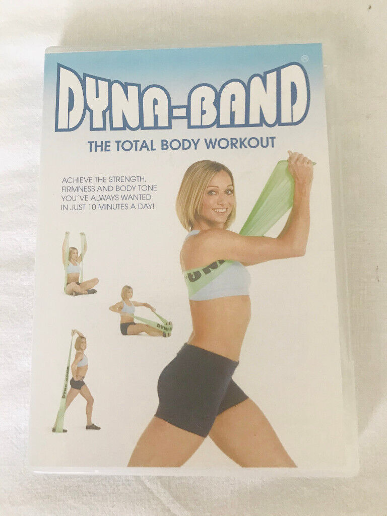 Dyna-Band Total Body Workout DVD and 3 x Dyna-Bands