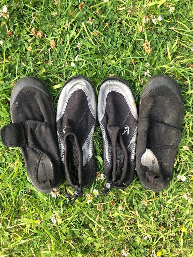 Free plimsolls (Wet suit shoes gone)
