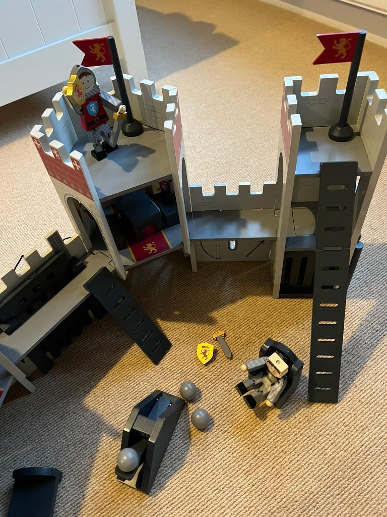 GLTC wooden castle. 