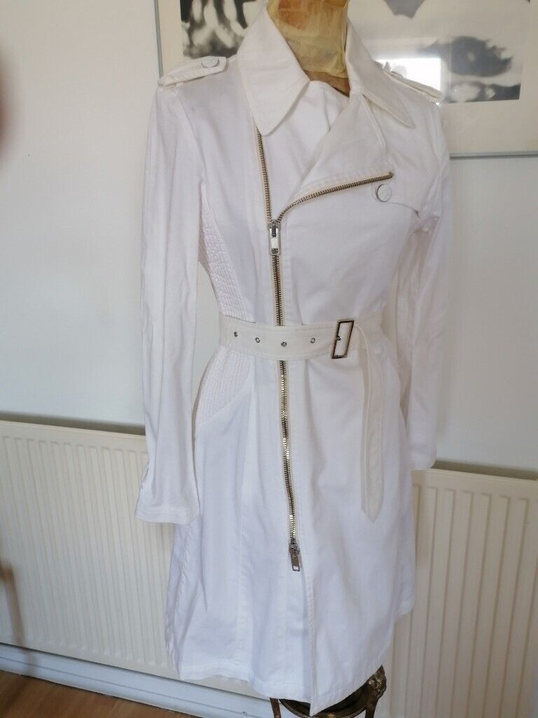 Rare Vintage 90's Designer KARL LAGERFELD Long Sleeve Utilty Dress. Ex Cond. Size : EU 40.