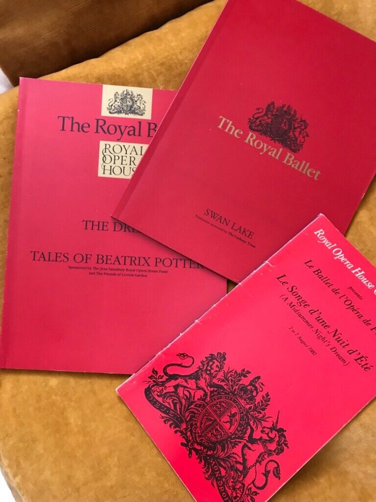 Royal Opera House Programmes-  opera & ballet