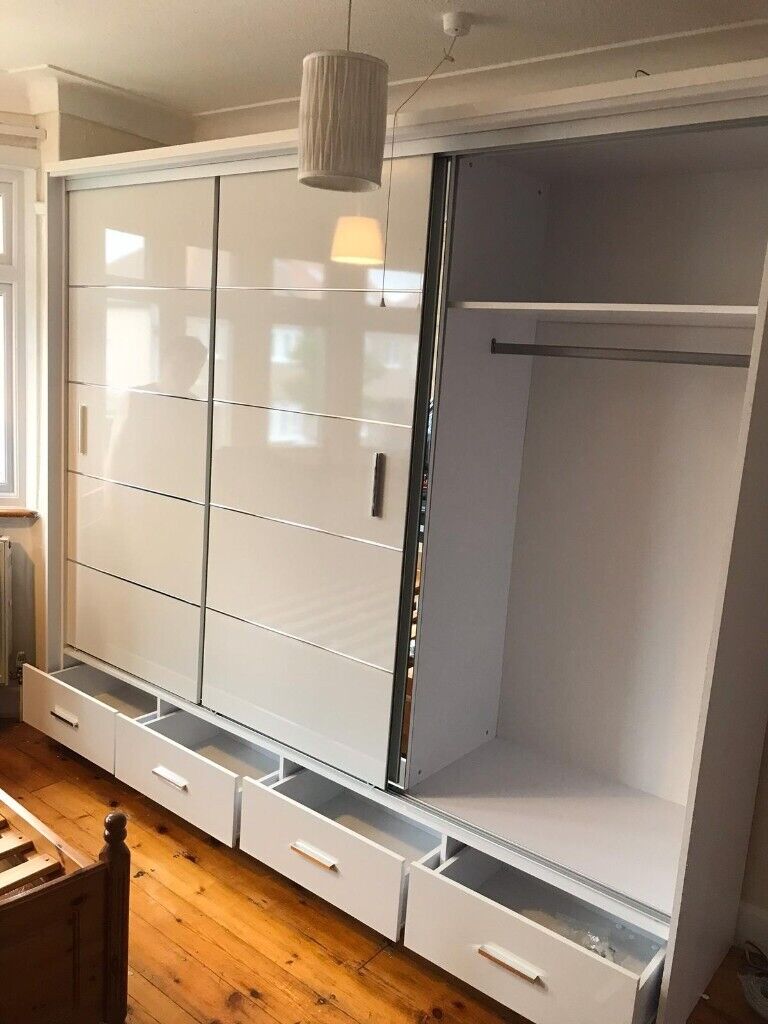 **High Quality Brand New Sliding Mirror Door Wardrobe Cupboards Available