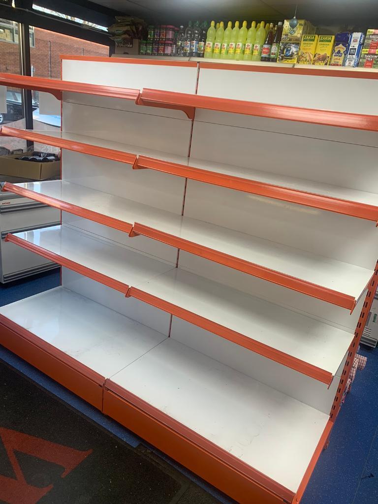 image for Two side middle shelves unit 