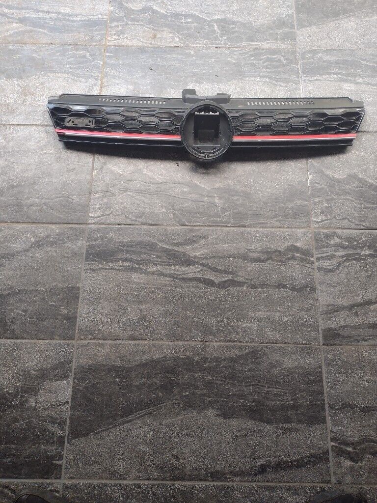 VW GOLF GTI MK7 GENUINE GRILLE FRONT GRILL 