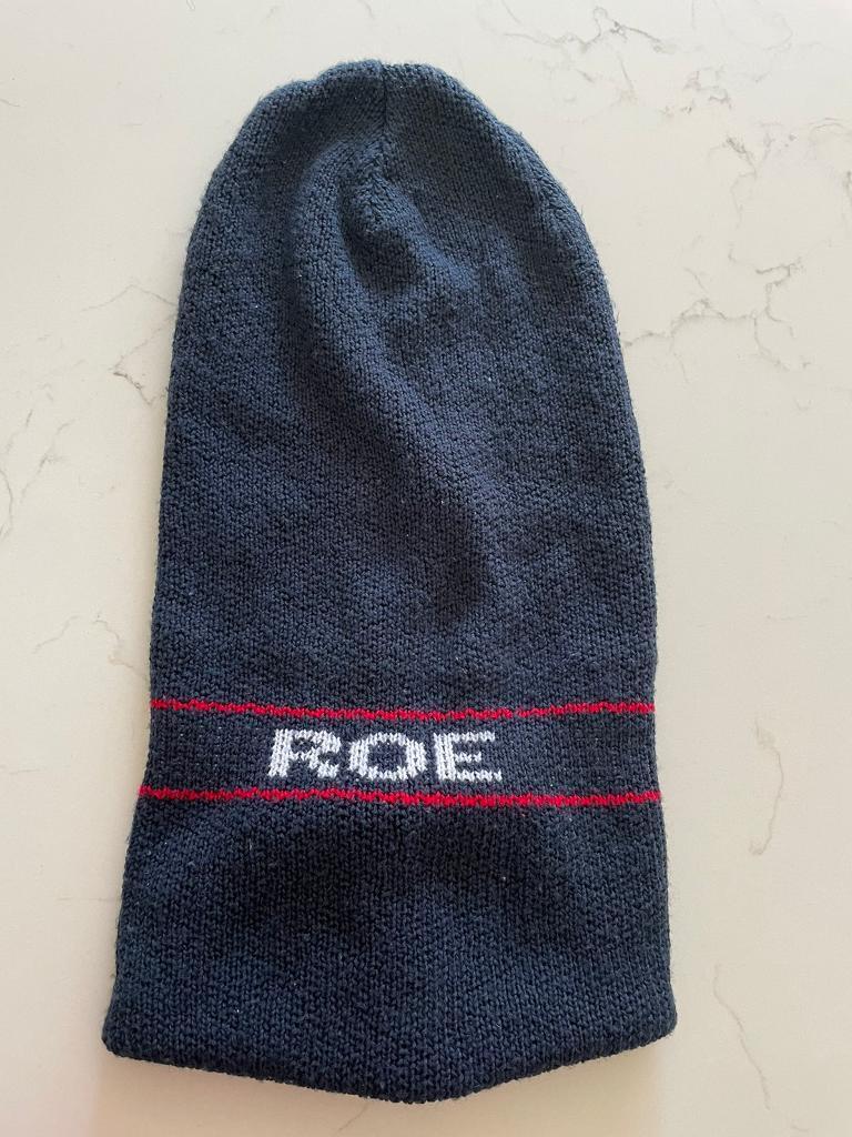 Navy Blue & Red Roe Devero Retro Men's Knit Beanie Bob Hat | in  Bramley-Guildford, Surrey | Gumtree