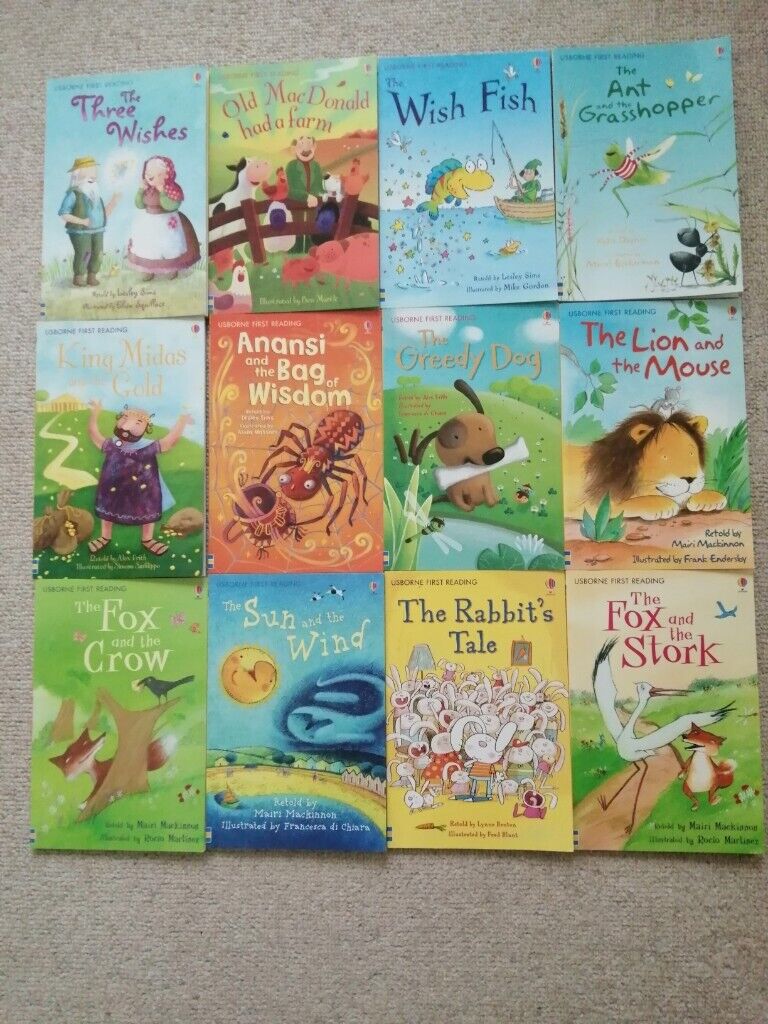 image for Usborne My First Reading Library 12 Books Collection Set RRP £47.88