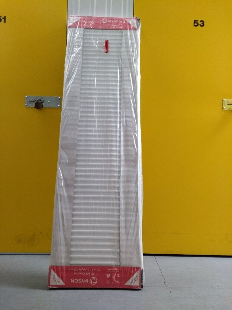 radiators several sizes, new , myson premier round top