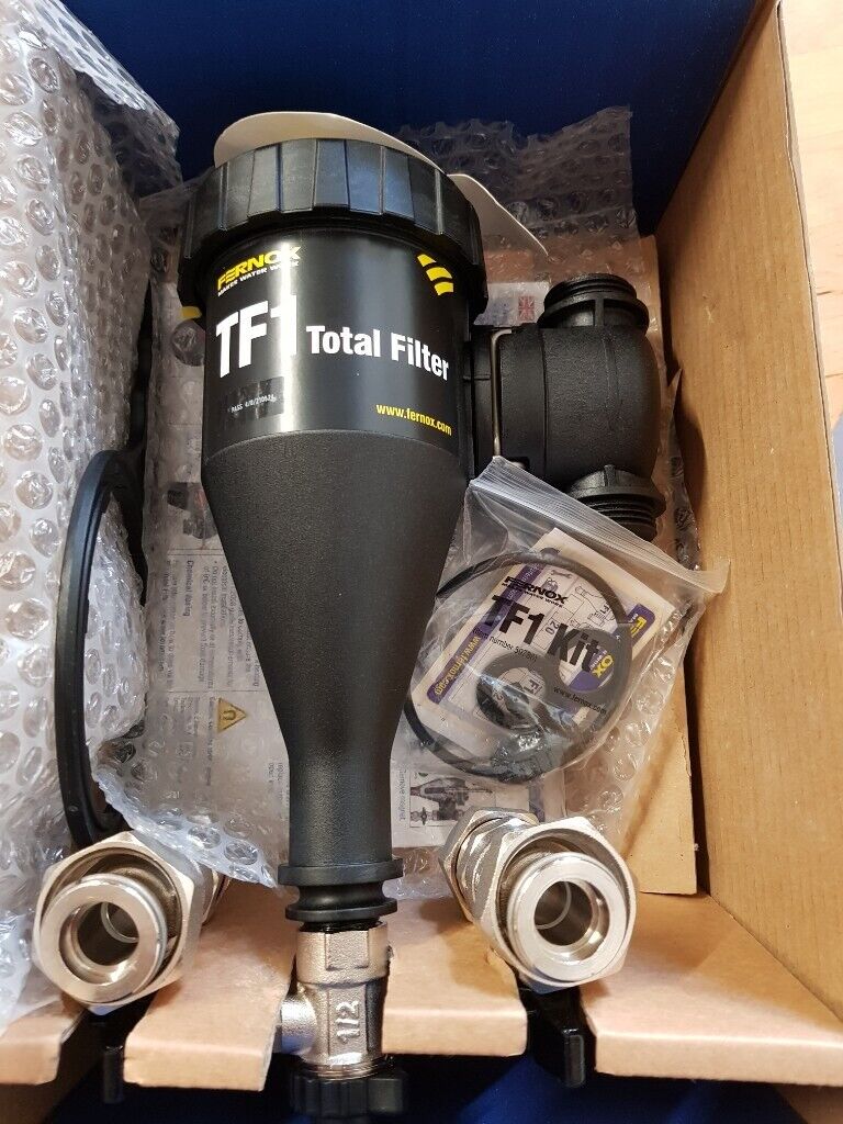 image for Fernox TF1 Total Filter 22mm With Valves   Without spanner
