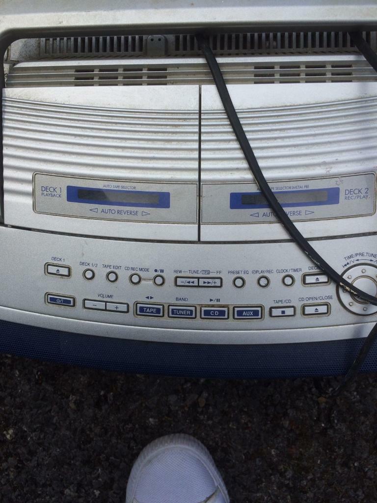 Panasonic boom box