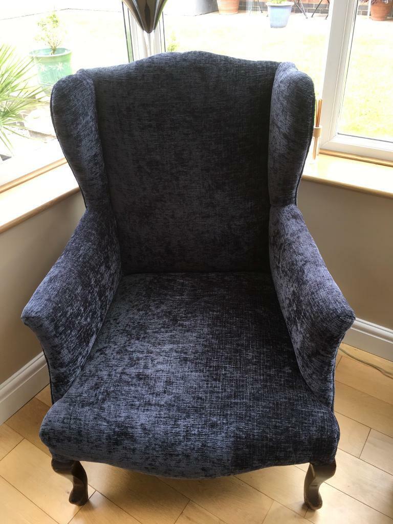 Grey recently Upholstered CHAIR 