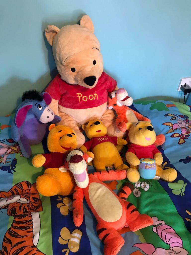 image for Winnie the Pooh collection great for kids Birthday baby shower theme 