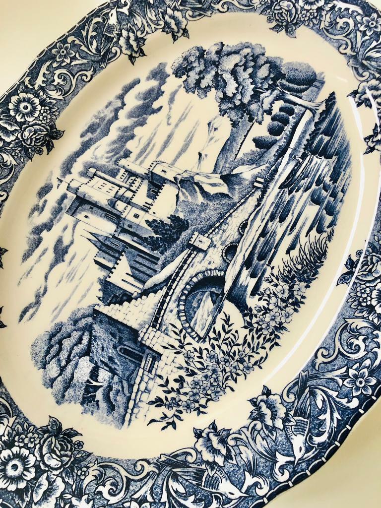 Vintage Oval Serving Platter