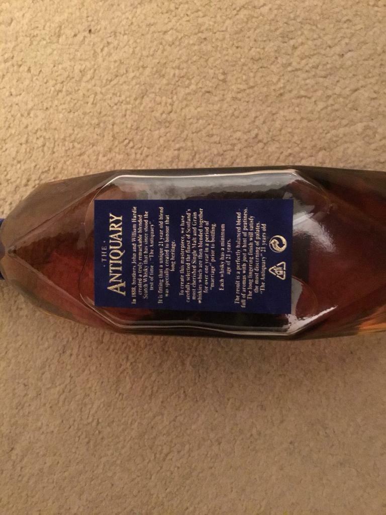 Antiquary 21 yr old still sealed very collectable