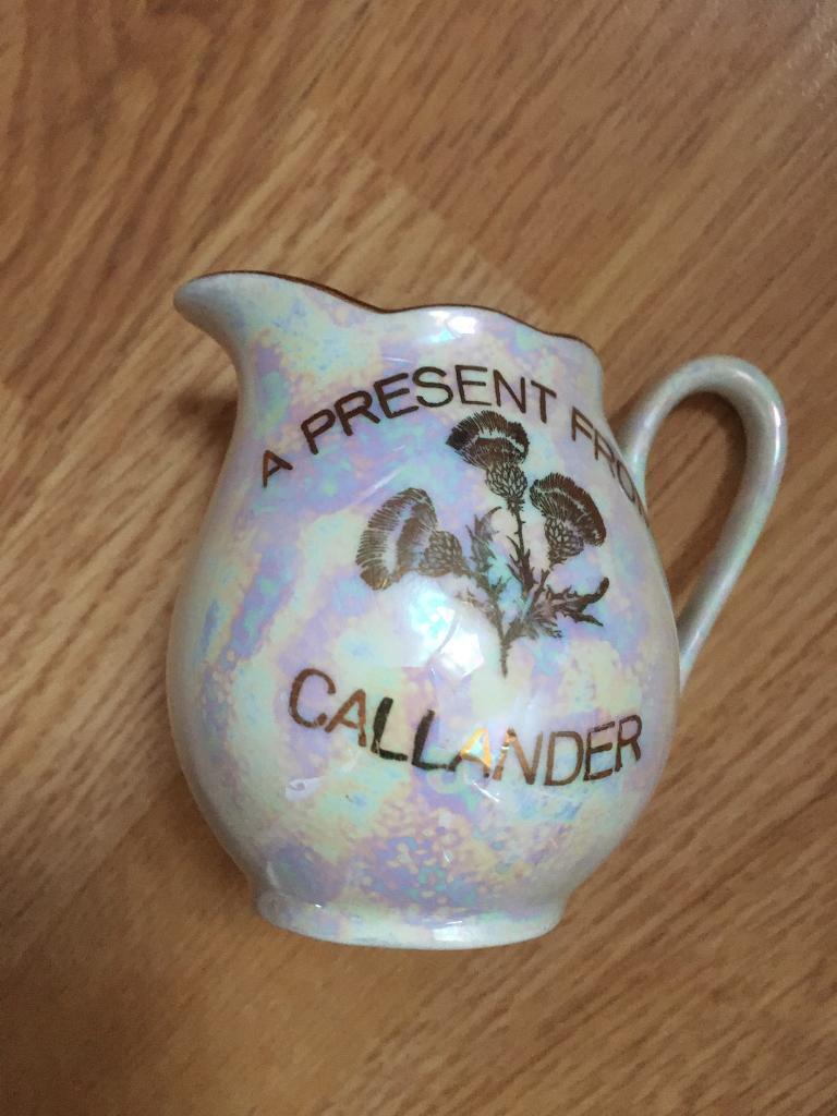 Mini Jug Ornament from Callander Scotland 