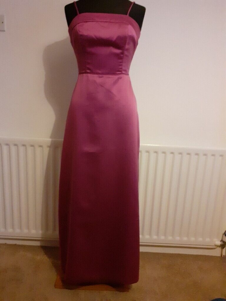 image for Pink Bridesmaid Dress USA size 4 (approx UK size 8)