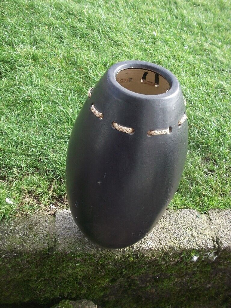 LARGE STONEWARE VASE