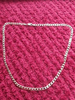 9ct Gold Curb Chain 11.90g, 18 inch Necklace 375. Excellent. Hallm
