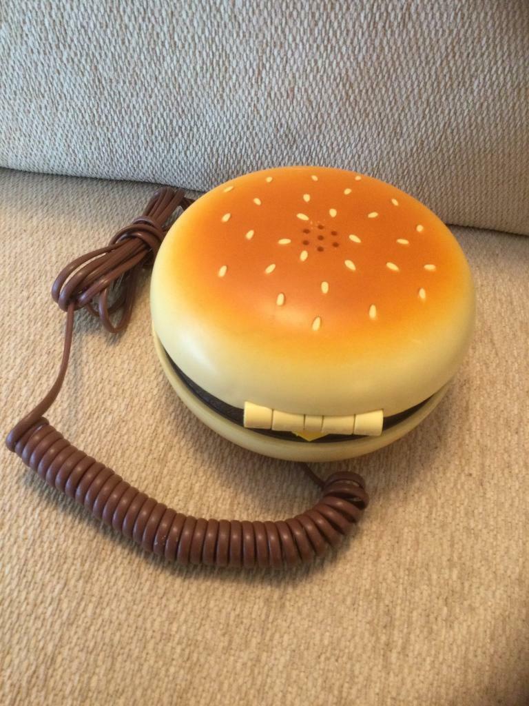 Novelty Hamburger Phone