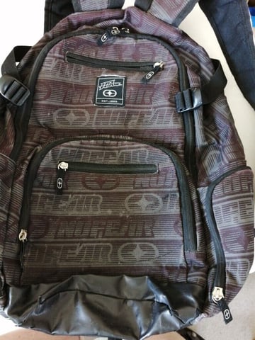 No fear hot sale backpack