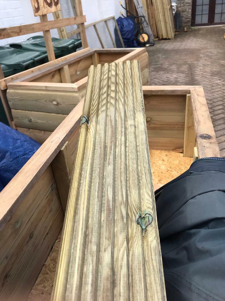 Timber decking 