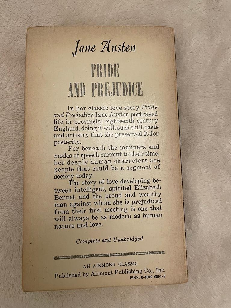 Pride and Prejudice by Jane Austen