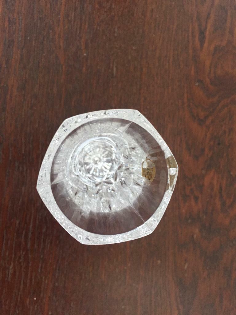 Crystal bud vase 