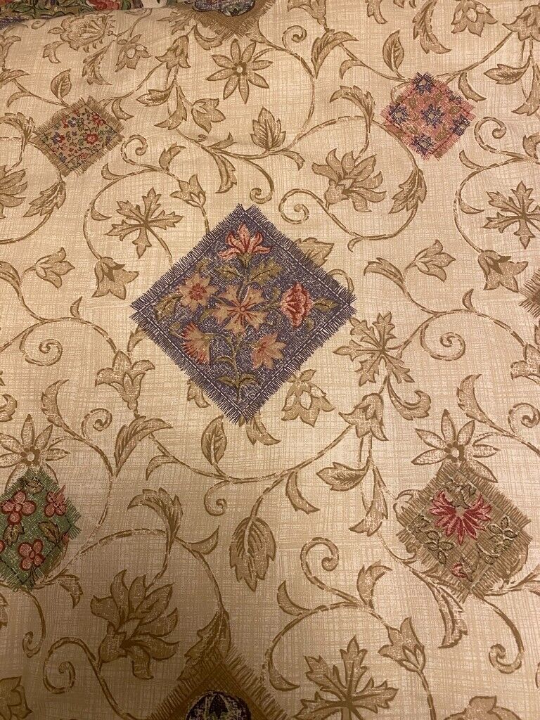 DORMA KALAMKARI, V&A COLLECTION, SINGLE DUVET, COVER, CURTAINS,PILLOW CASES, WALLPAPER BORDERS.ETC