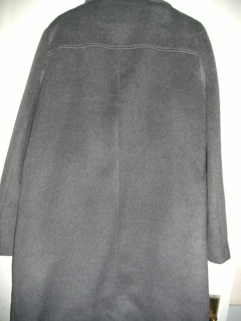 Next Smart Coat Mid Grey Size 16 Like-New